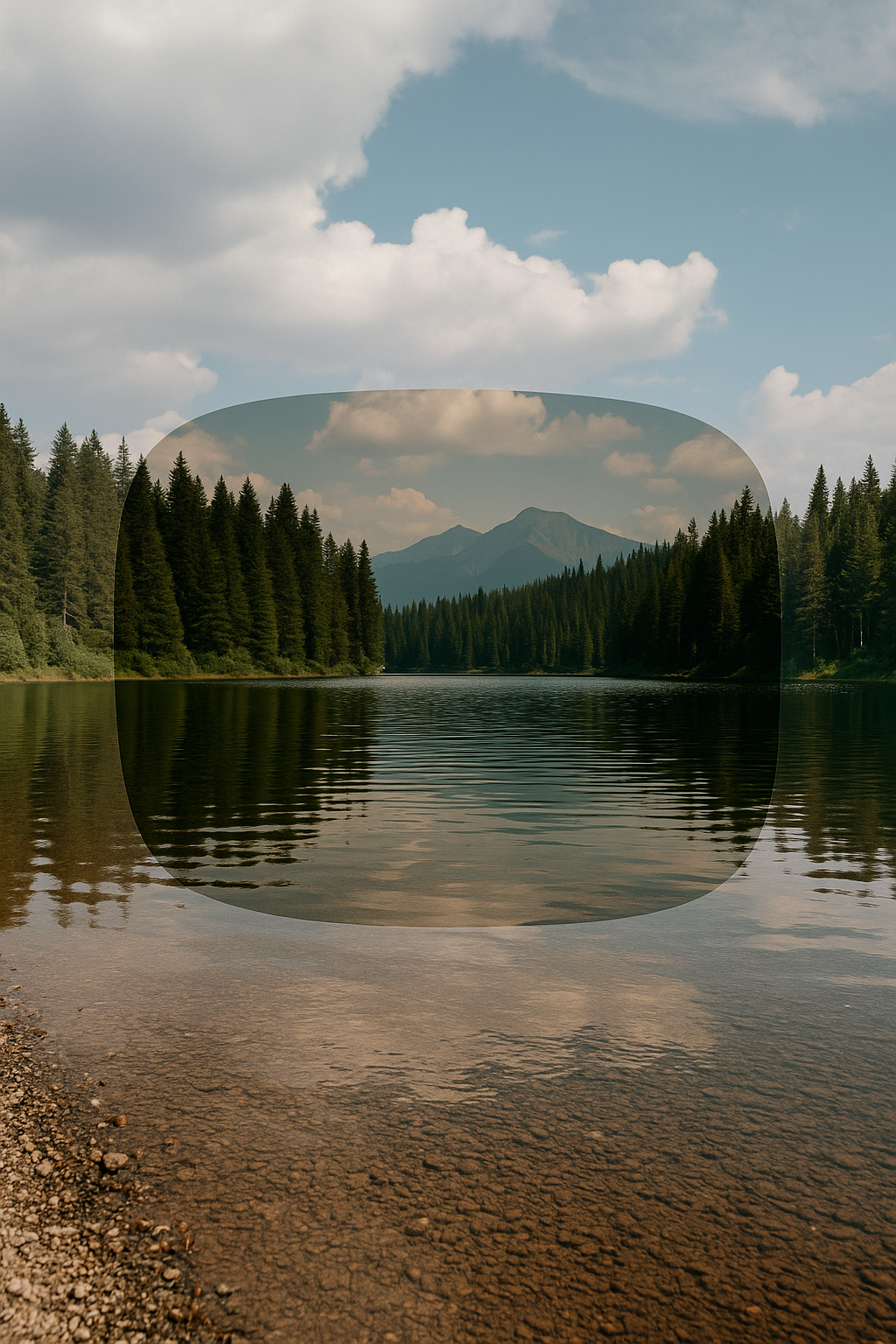Une vision nette, sans reflet.